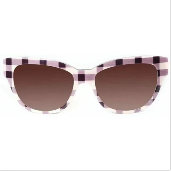 KATE SPADE-AISHA/S 006G/J6 Brown/Pink Pattern Brown Gradient Kate Spade Aisha/S 006G/J6 Square Black White Purple  main image 2